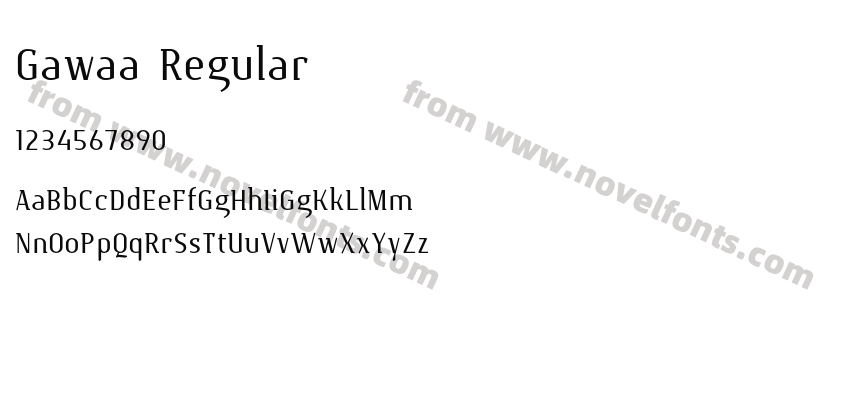 Gawaa RegularPreview