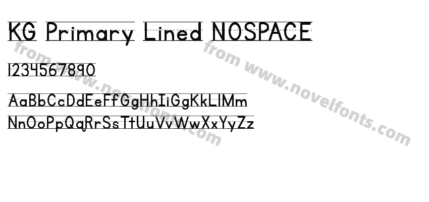 KG Primary Lined NOSPACEPreview