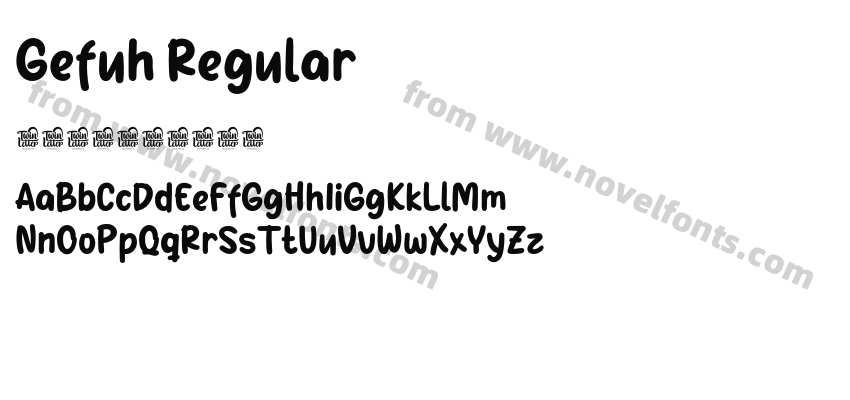 Gefuh RegularPreview