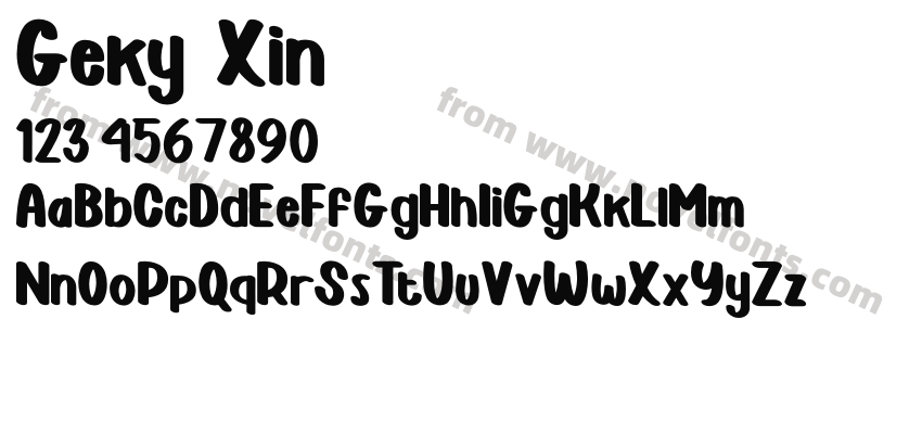 Geky XinPreview