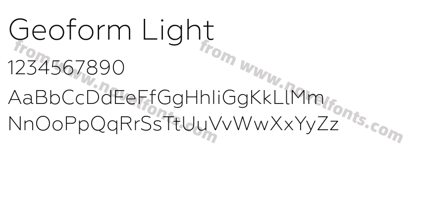 Geoform LightPreview