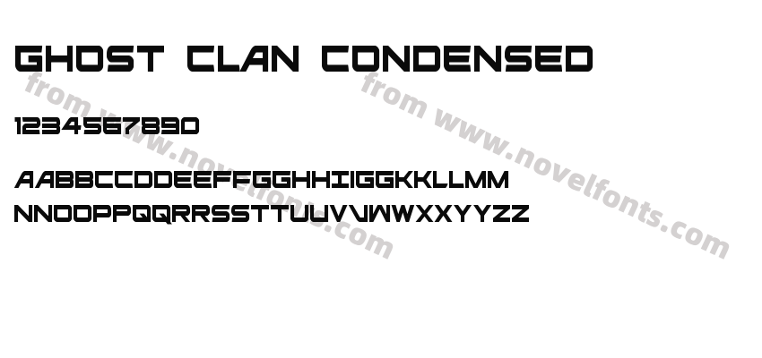 Ghost Clan CondensedPreview