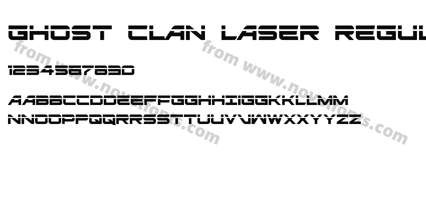 Ghost Clan Laser RegularPreview