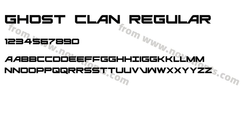 Ghost Clan RegularPreview
