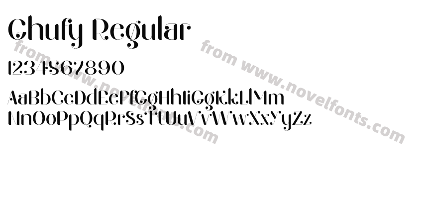 Ghufy RegularPreview