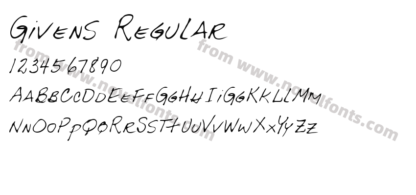 Givens RegularPreview