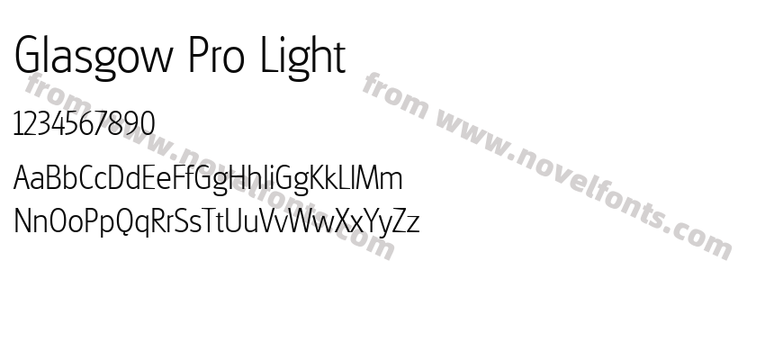 Glasgow Pro LightPreview