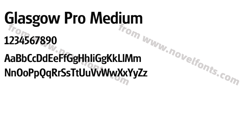 Glasgow Pro MediumPreview