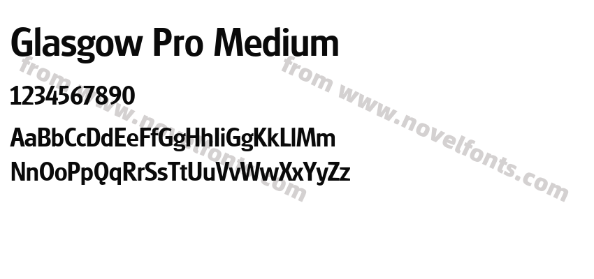 Glasgow Pro MediumPreview