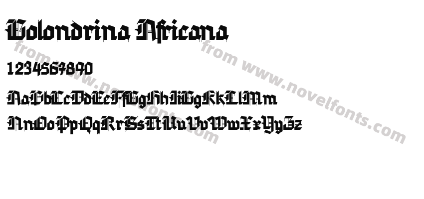 Golondrina AfricanaPreview