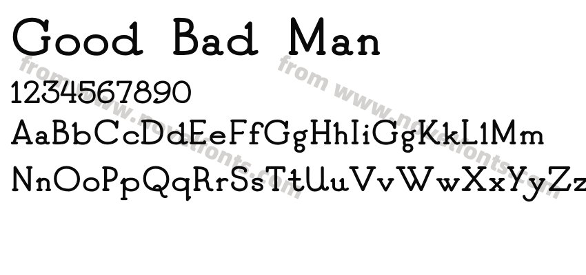 Good Bad ManPreview