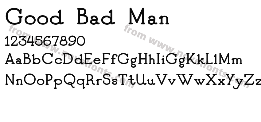 Good Bad ManPreview