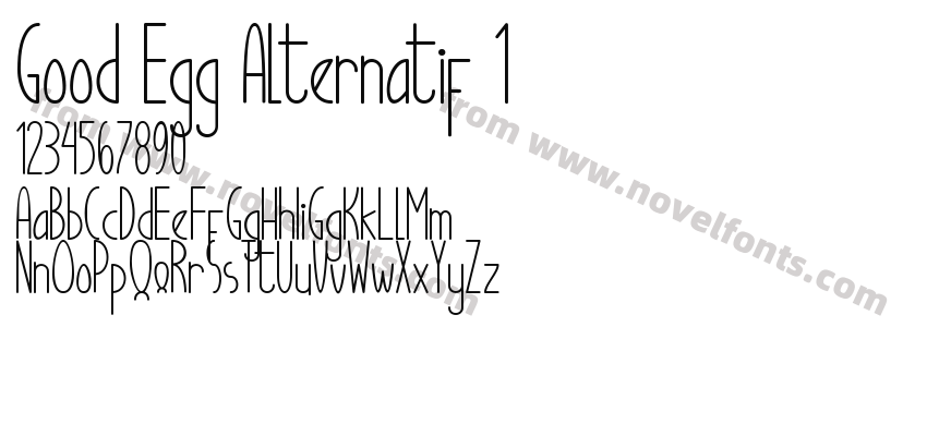 Good Egg Alternatif 1Preview
