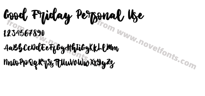 Good Friday Personal UsePreview