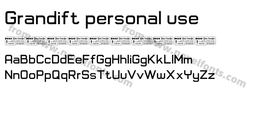 Grandift personal usePreview
