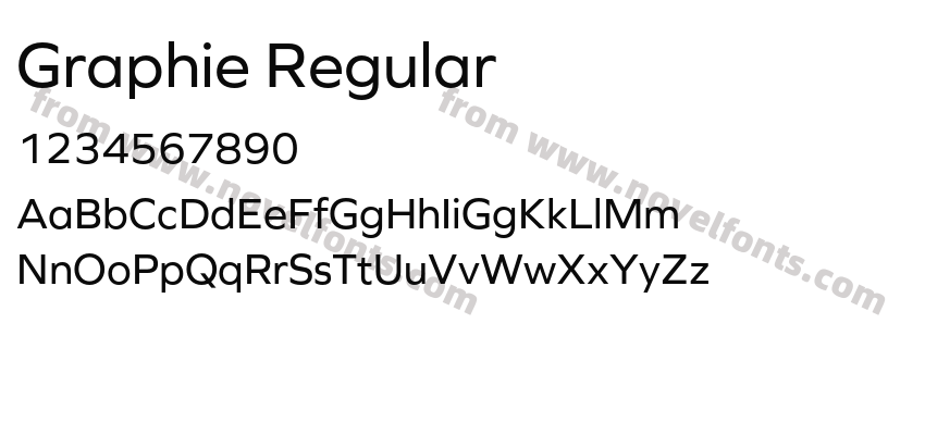 Graphie RegularPreview