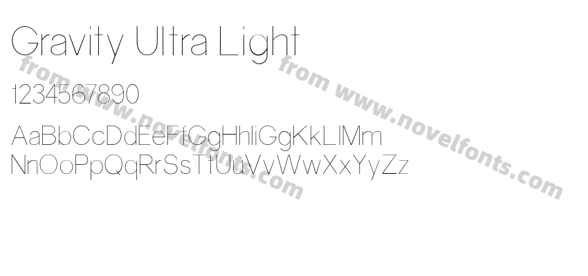 Gravity Ultra LightPreview