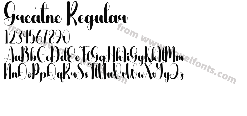 Greatne RegularPreview