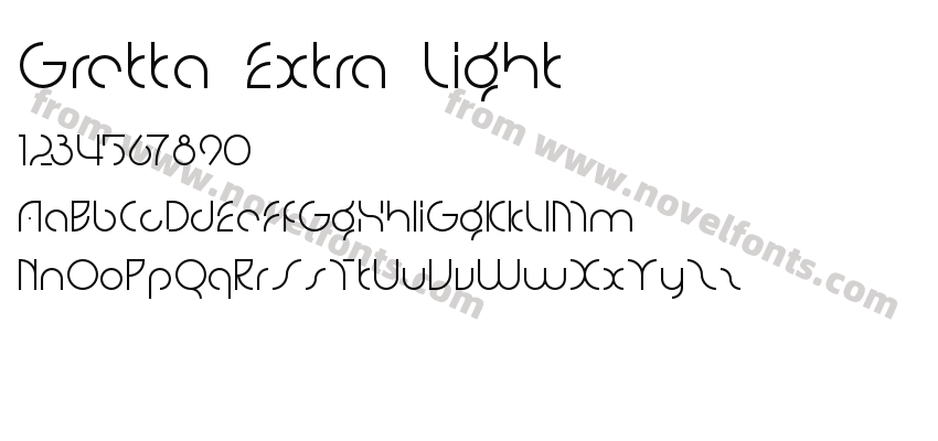 Gretta Extra LightPreview
