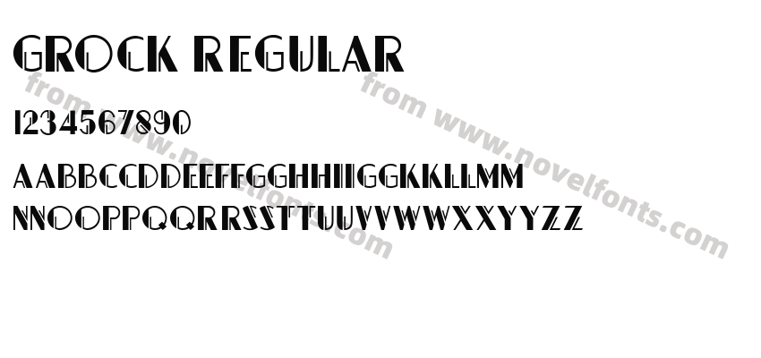 Grock RegularPreview