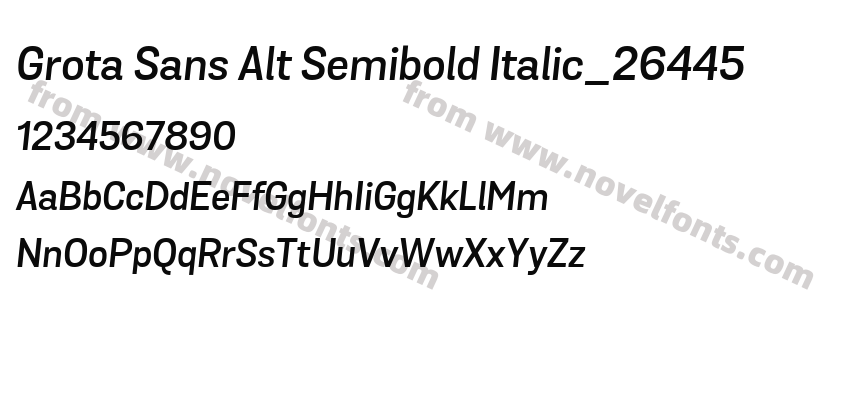Grota Sans Alt Semibold Italic_26445Preview