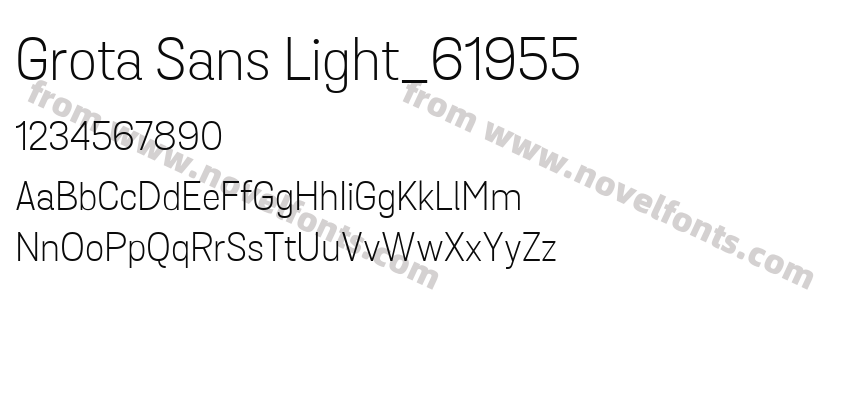 Grota Sans Light_61955Preview