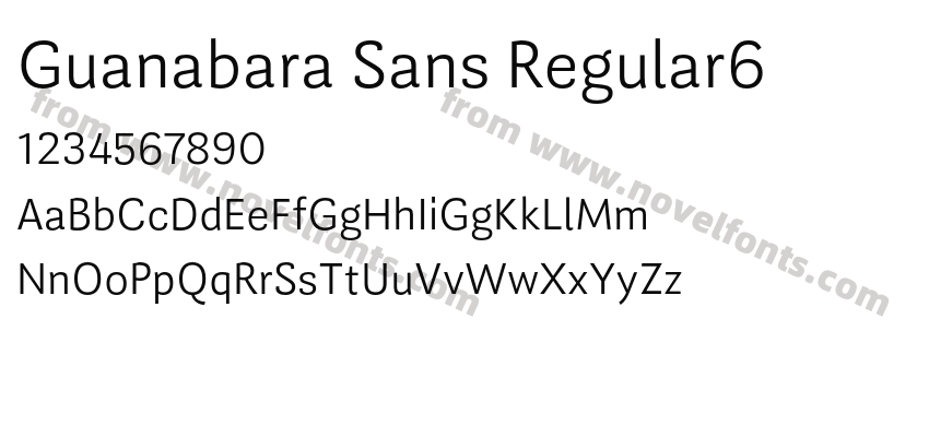 Guanabara Sans Regular6Preview