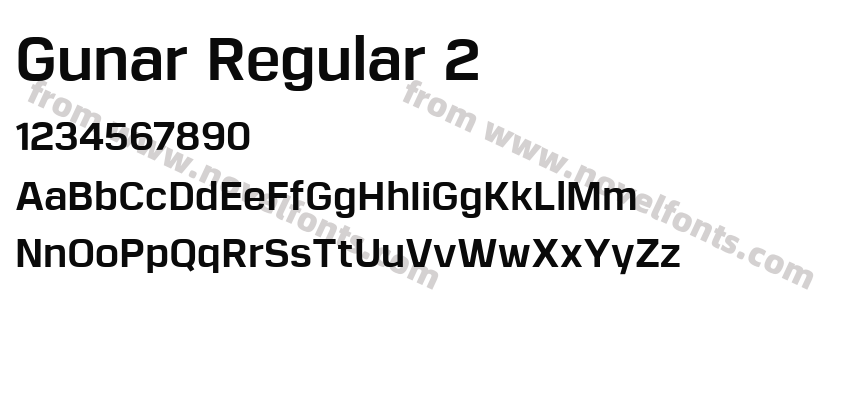 Gunar Regular 2Preview
