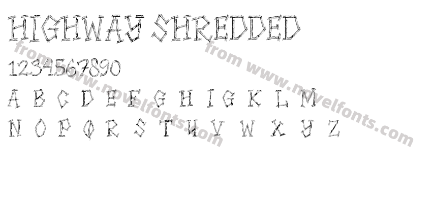 HIGHWAY SHREDDEDPreview