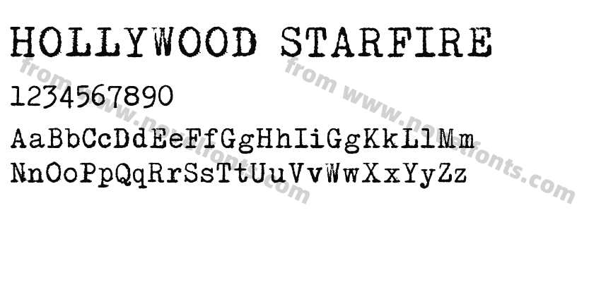 HOLLYWOOD STARFIREPreview