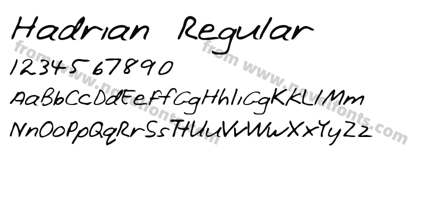 Hadrian RegularPreview