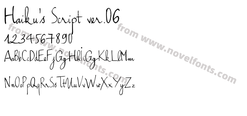 Haiku's Script ver.06Preview