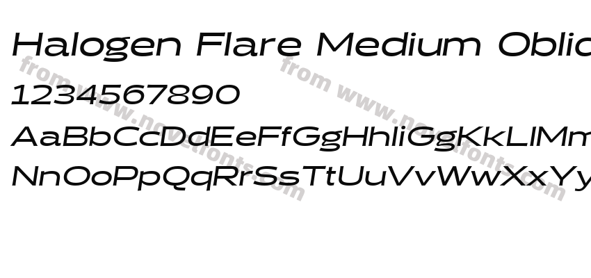 Halogen Flare Medium ObliquePreview