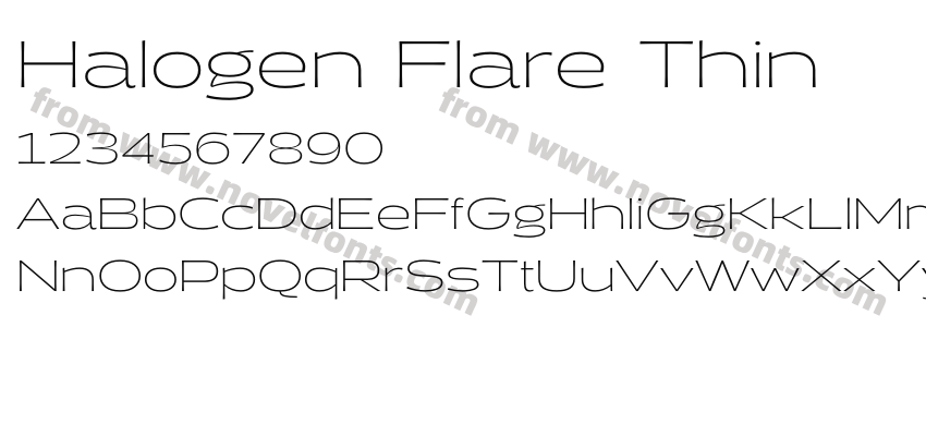 Halogen Flare ThinPreview