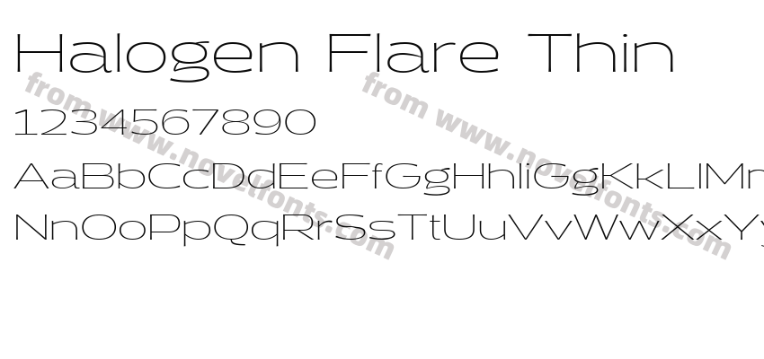 Halogen Flare ThinPreview