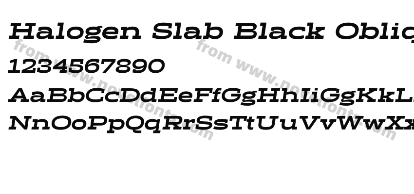 Halogen Slab Black ObliquePreview