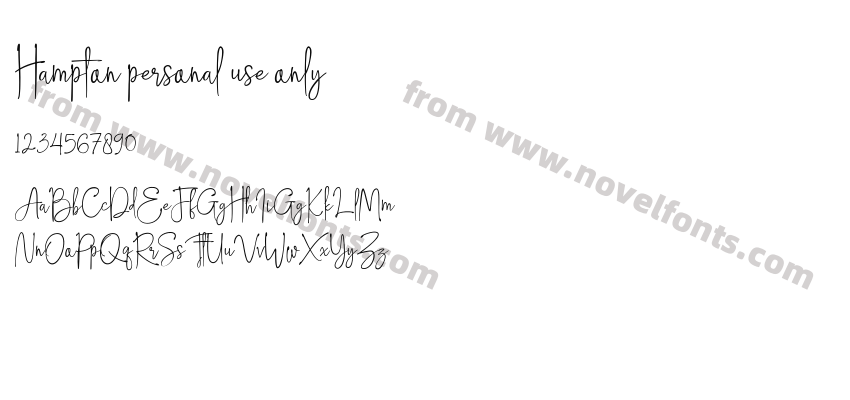 Hampton personal use onlyPreview