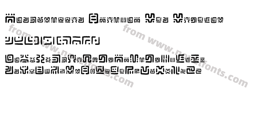 Handwritten Sheikah Run RegularPreview