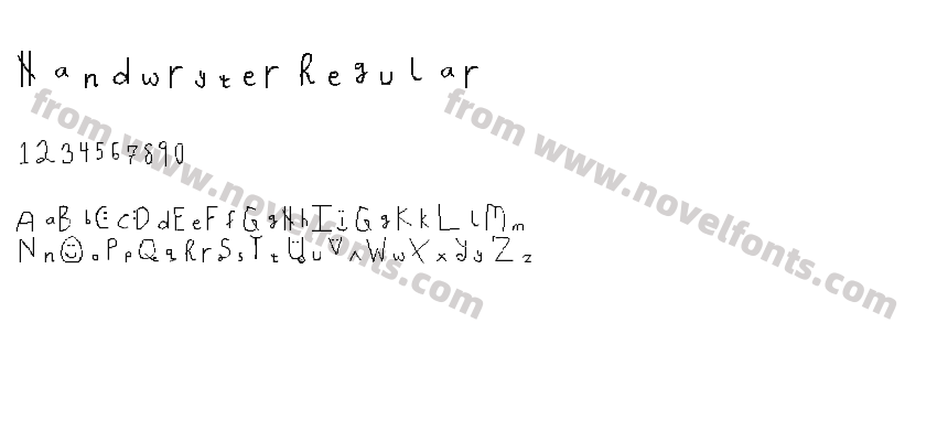Handwryter RegularPreview