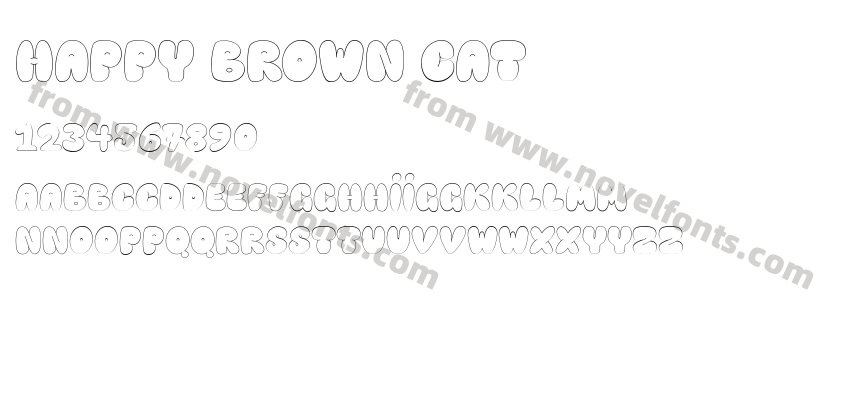 Happy brown catPreview
