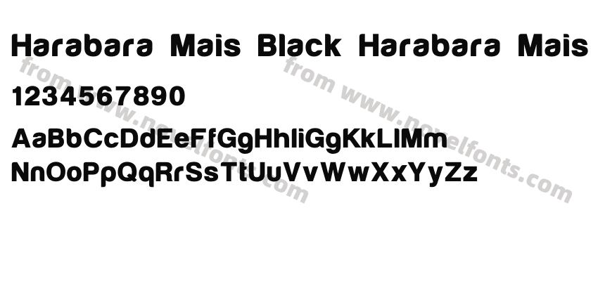 Harabara Mais Black Harabara Mais BlackPreview