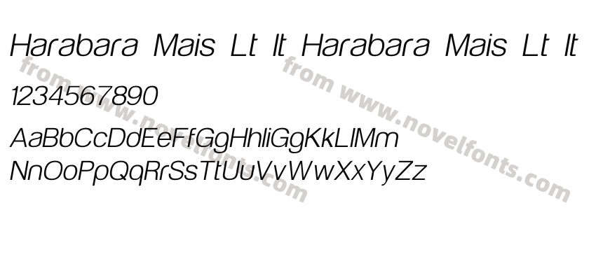 Harabara Mais Lt It Harabara Mais Lt ItPreview