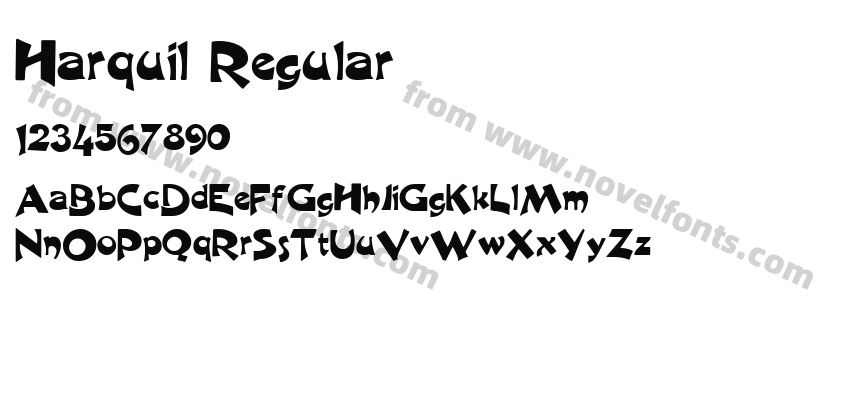 Harquil RegularPreview