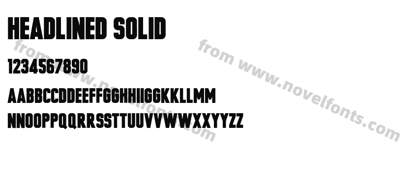 Headlined SolidPreview