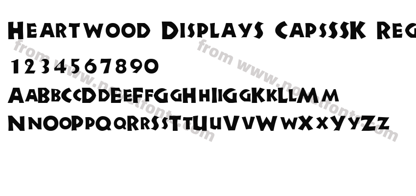 Heartwood DisplayS CapsSSK RegularPreview