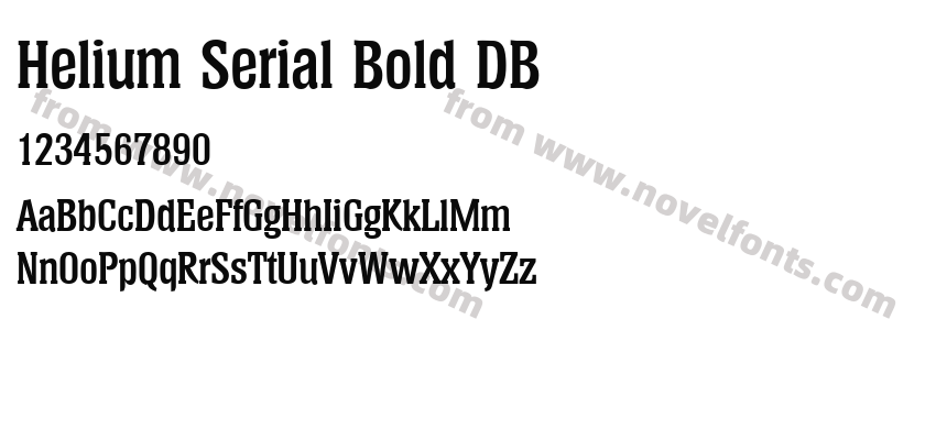 Helium Serial Bold DBPreview