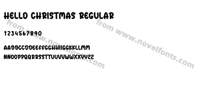 Hello Christmas RegularPreview