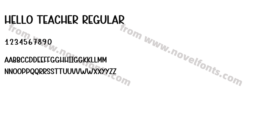 Hello Teacher RegularPreview