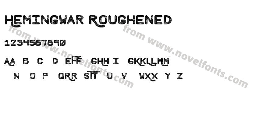 Hemingwar RoughenedPreview