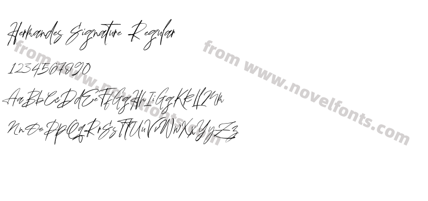 Hermandes Signature RegularPreview